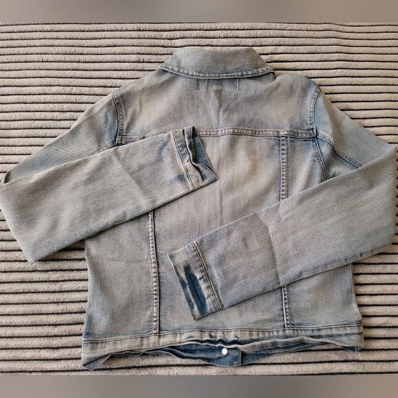 Jou Jou Premium Denim Collection Stretch Jean Jacket,Girl Size Large NWOT - Picture 2 of 4